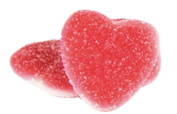 BOLSA CORAZON DELUXE AZUCAR, 250und BURMAR