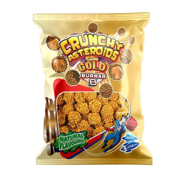 CRUNCHY ASTEROIDES GLOW GOLD 14x100 gr BURMAR