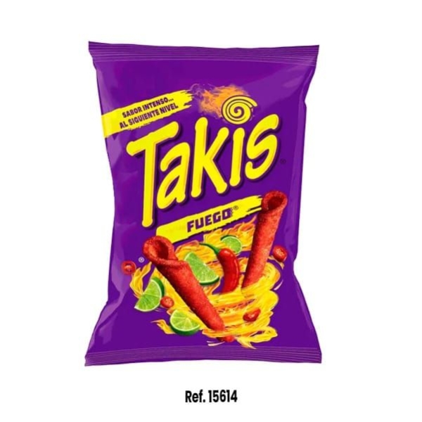 TAKIS FUEGO 90gr, Caja 18und