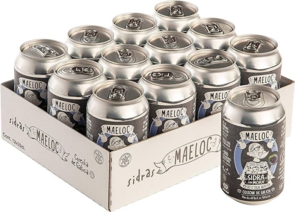 SIDRA MAELOC MORA LATA 33cl (12und)