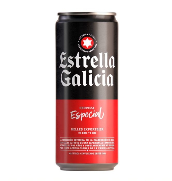 ESTRELLA GALICIA LATA 330 CC