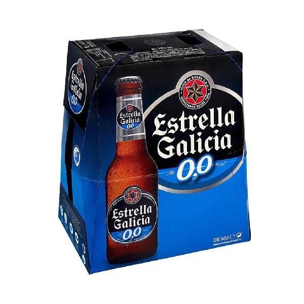 ESTRELLA GALICIA 0.0 PACK 1/4