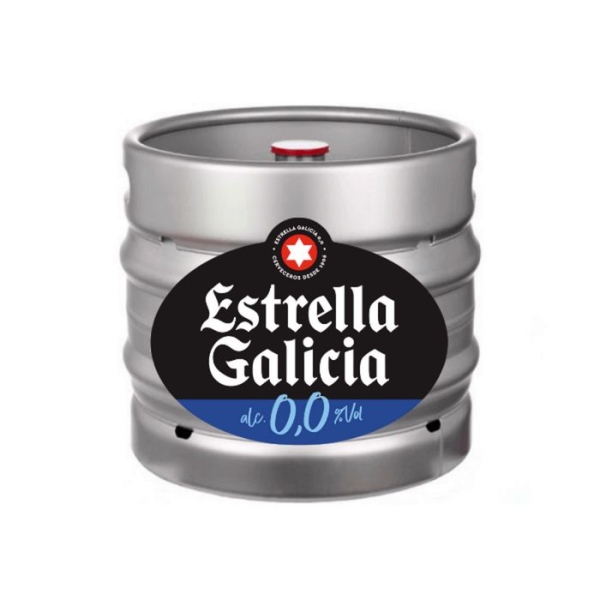 BARRIL ESTRELLA GALICIA 0.0 (30 LITROS)